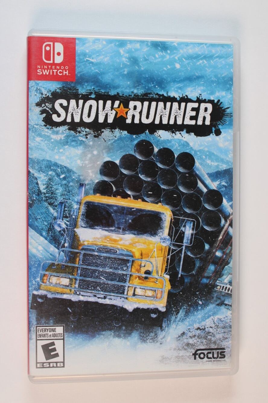 SnowRunner (Nintendo Switch, 2021) Authentic, tested/works